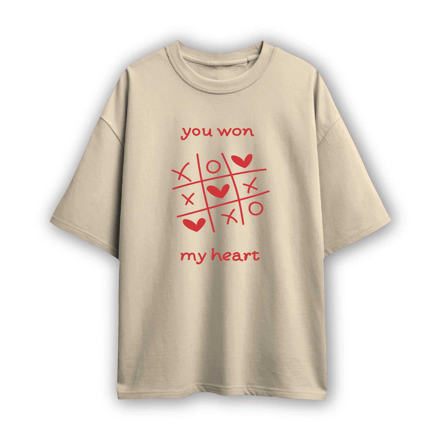 you won my heart couple tee (2 t-shirt)