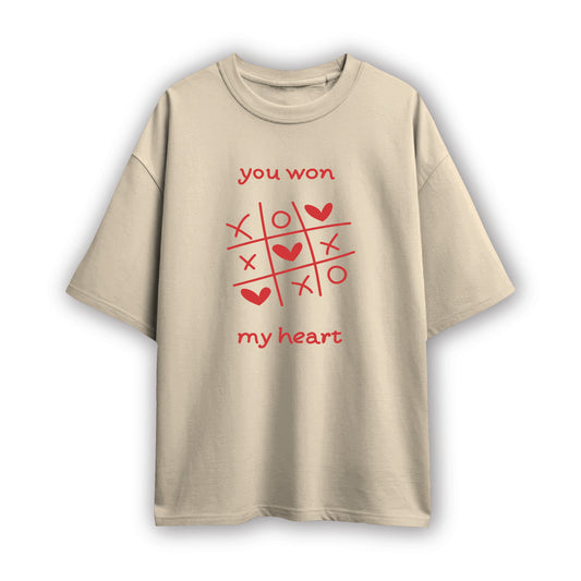 you won my heart couple tee (2 t-shirt)