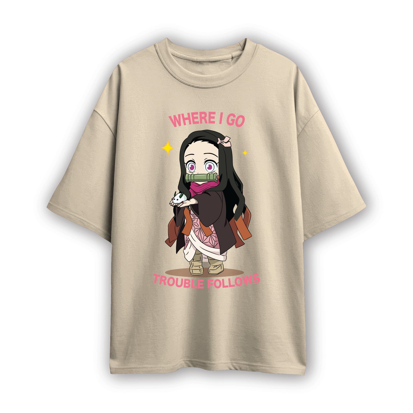 where i go trouble follows t shirt(2 couple tee)